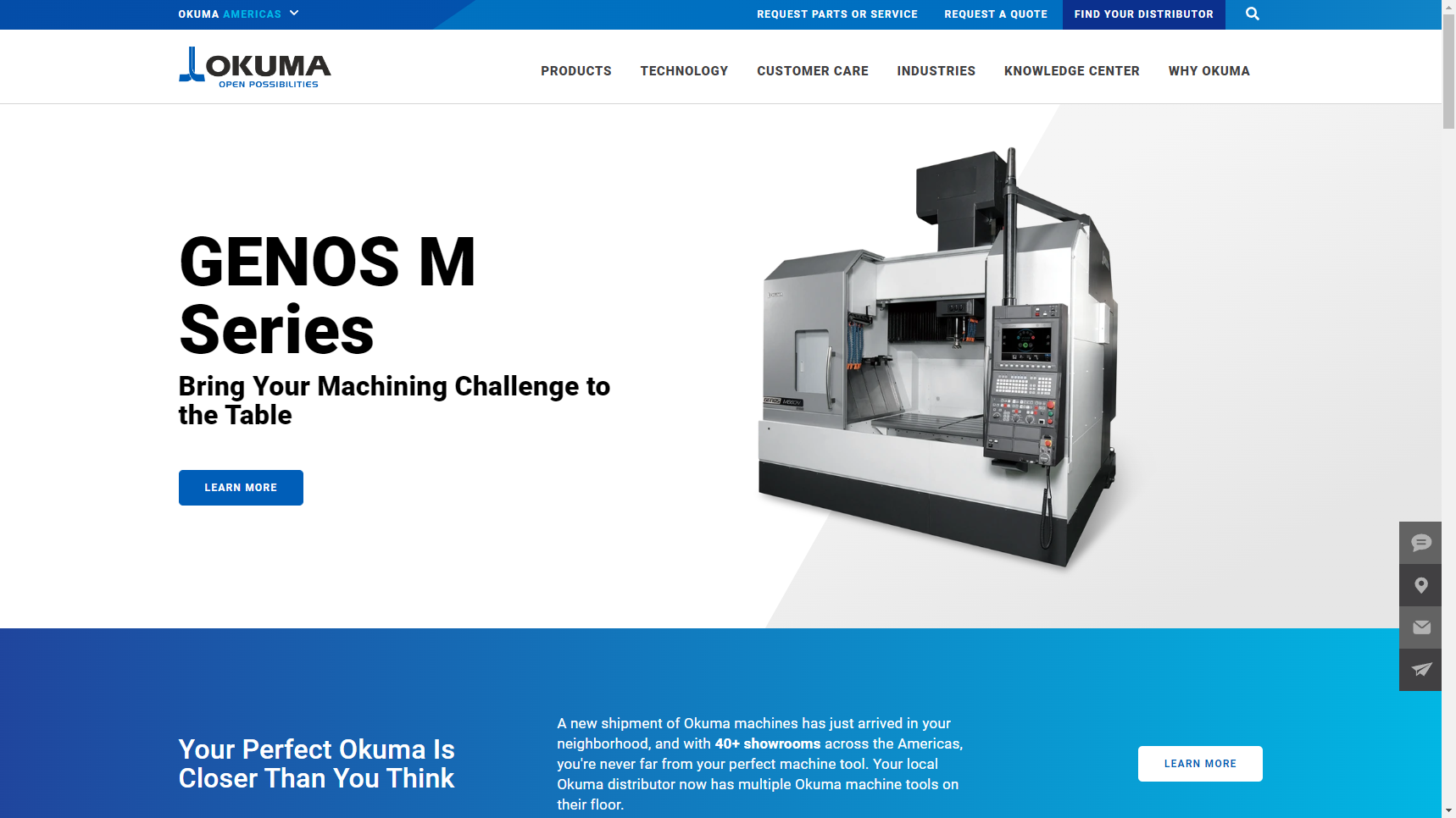 Okuma America Corporation - Custom Machine Manufacturer