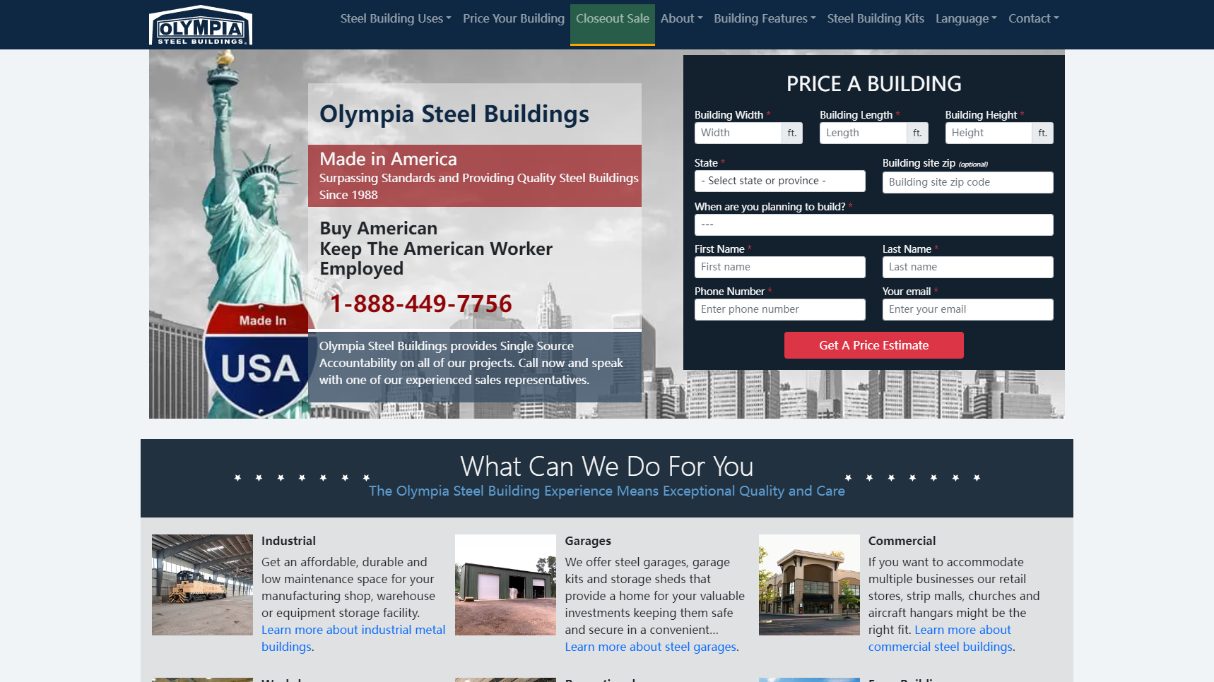 Olympia Steel Buildings - Pemb Manufacturer