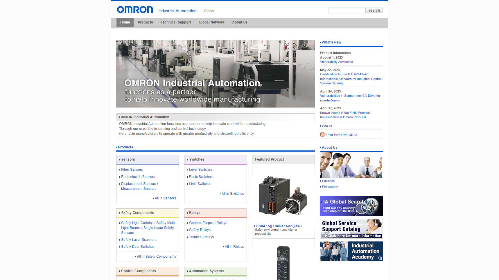 Omron - PLC Manufacturer