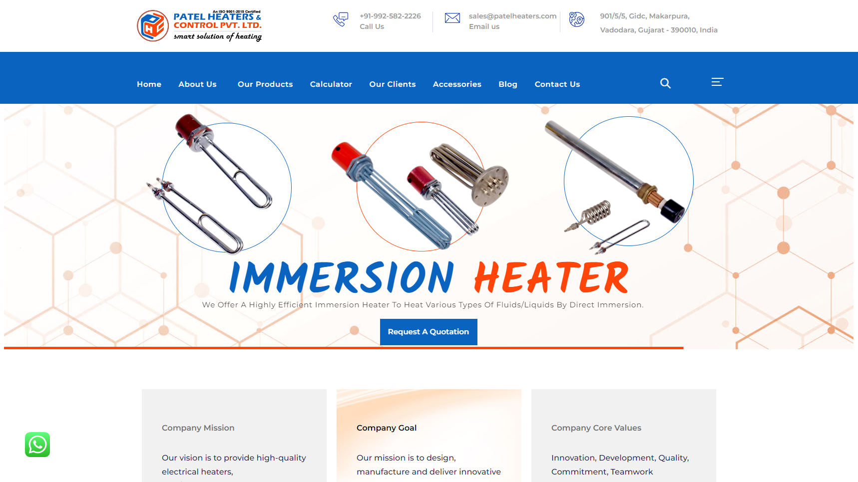 Patel Heaters - Heater Manufacturer