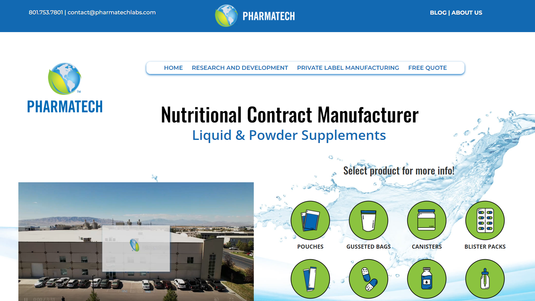 Pharmatech Labs - Powder Supplement Manufacturer