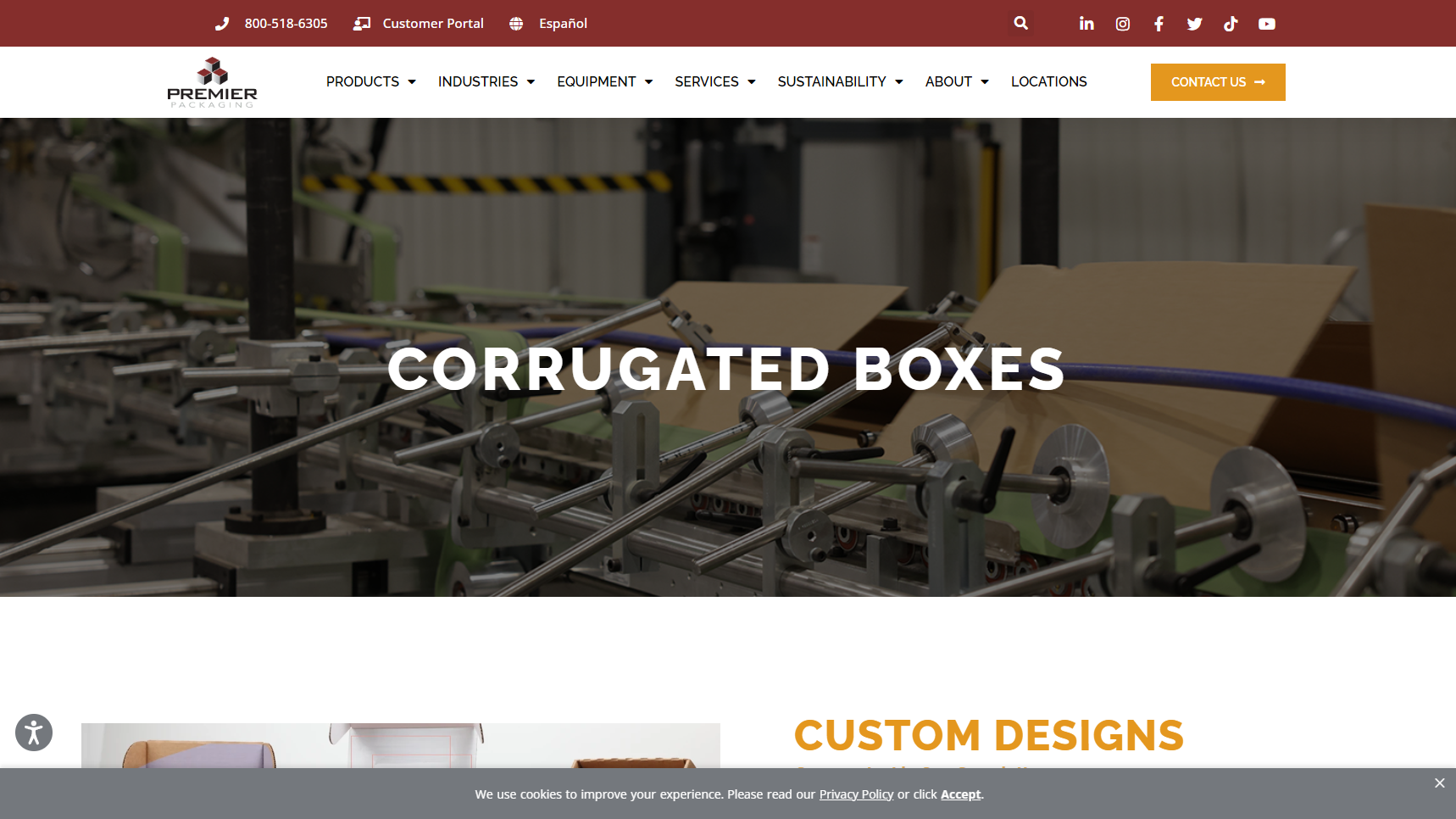 PremPack - Corrugated Box Manufacturer