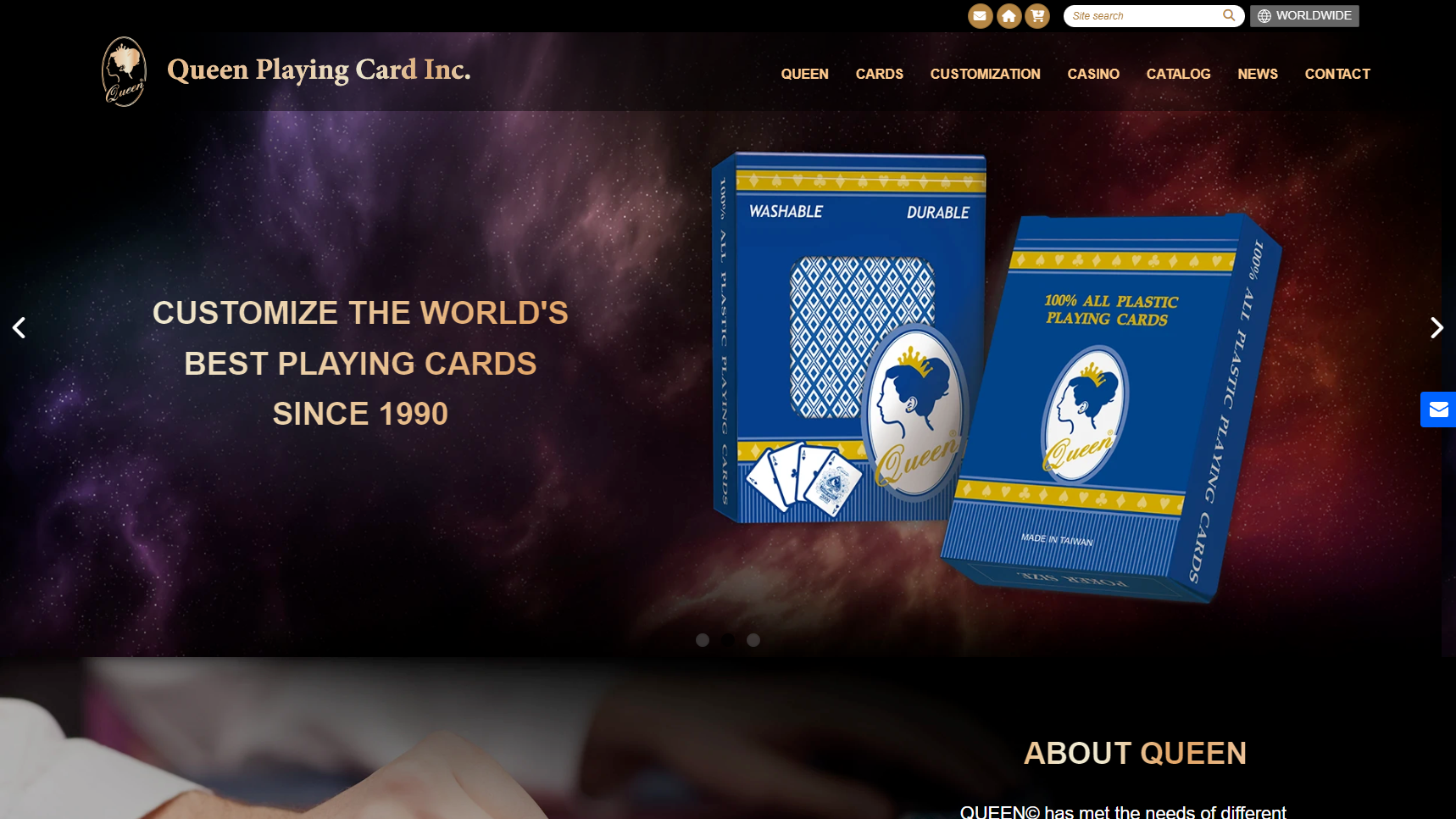 Queen Playing Card Company - Playing Card Manufacturer