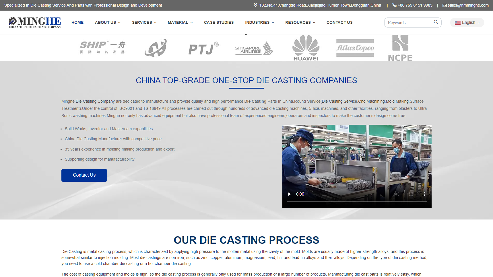 RCM Industries, Inc. - Aluminum Die Casting Manufacturer