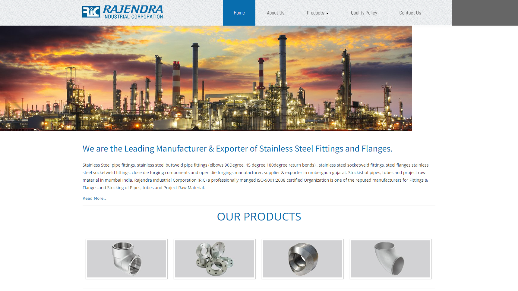 Rajendra Industrial Corporation - Flange Manufacturer