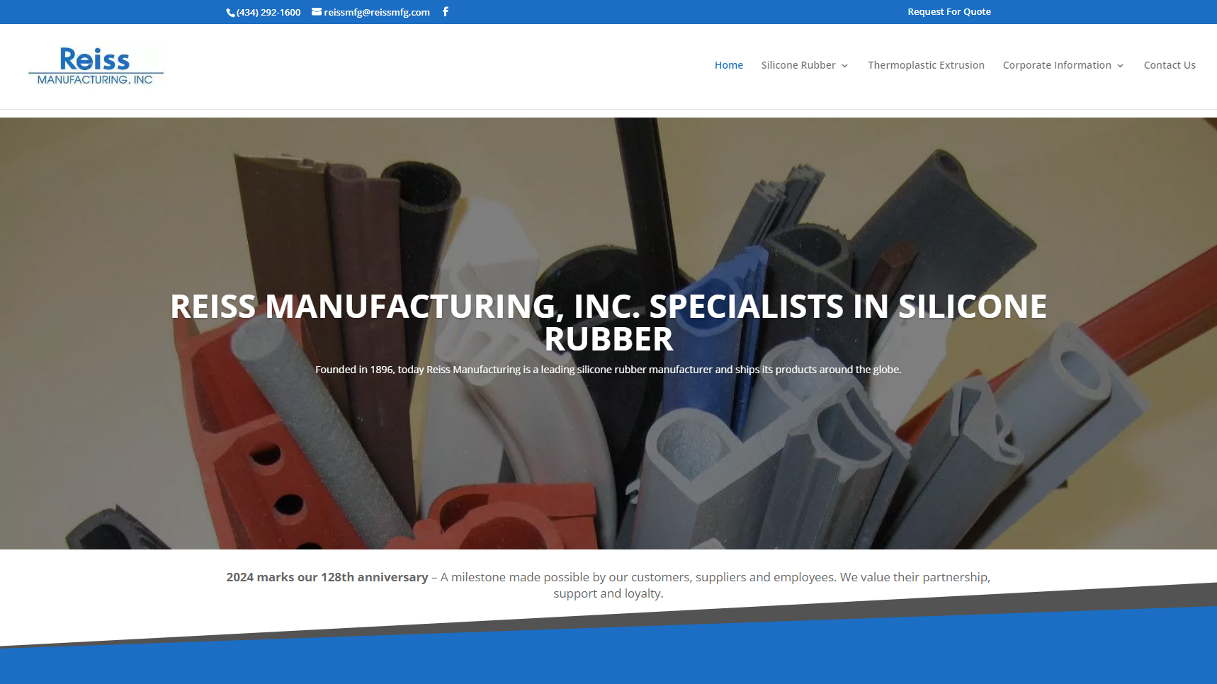 Reiss Manufacturing, Inc. - Silicone Rubber Manufacturer