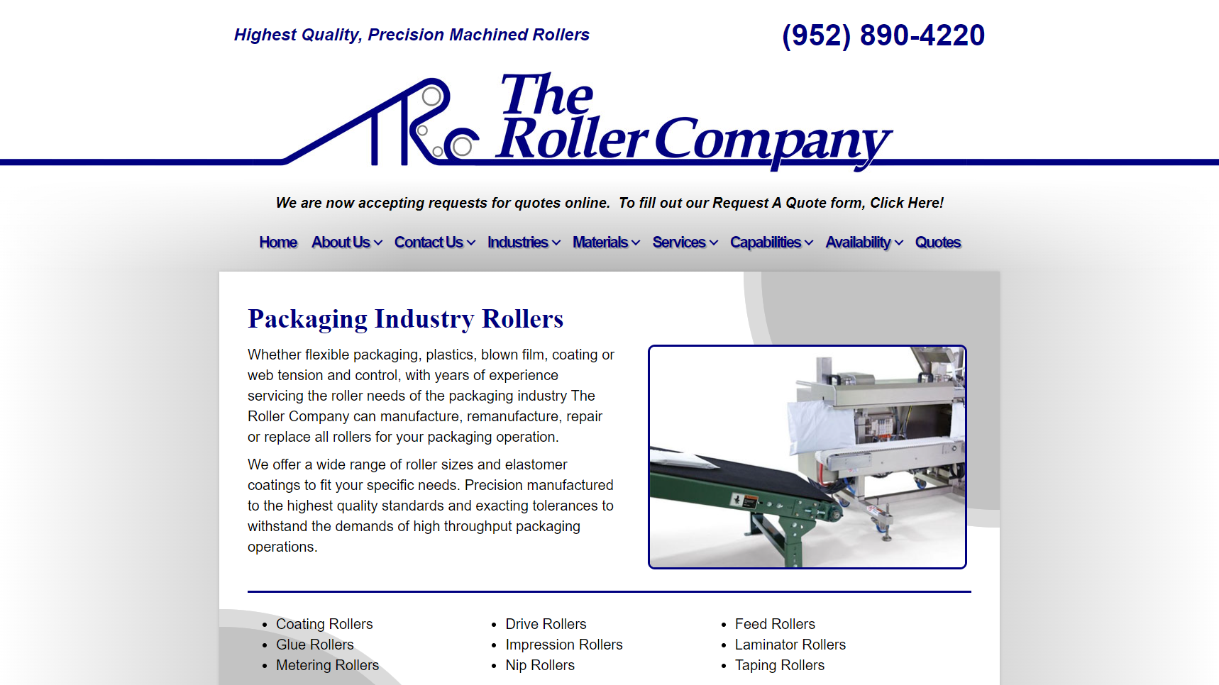 Rollerco - Roller Manufacturer