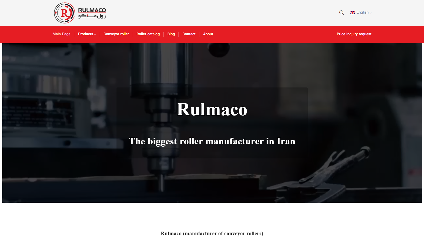 Rulmeca - Roller Manufacturer