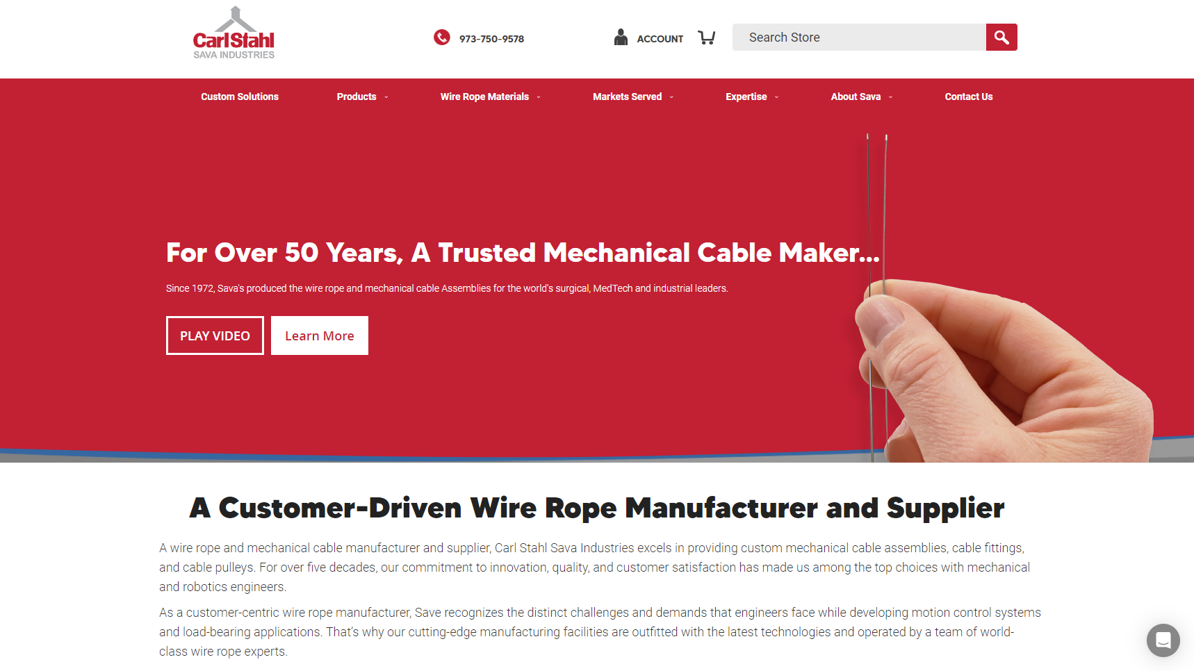 Sava Industries, Inc. - Cable Assembly Manufacturer