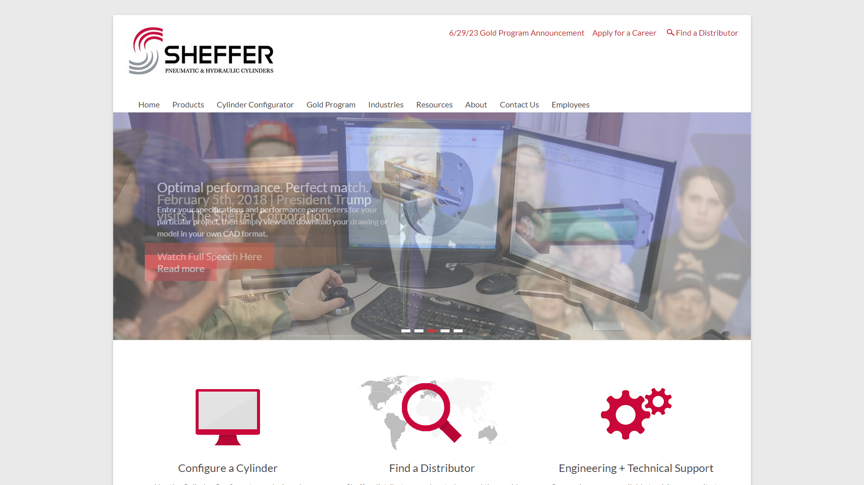 Sheffer Corporation - Cylinder Manufacturer