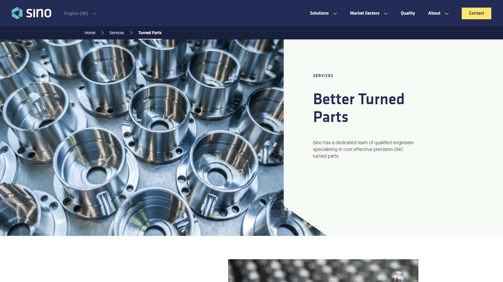 Sino Manufacturing - Turned Parts Manufacturer