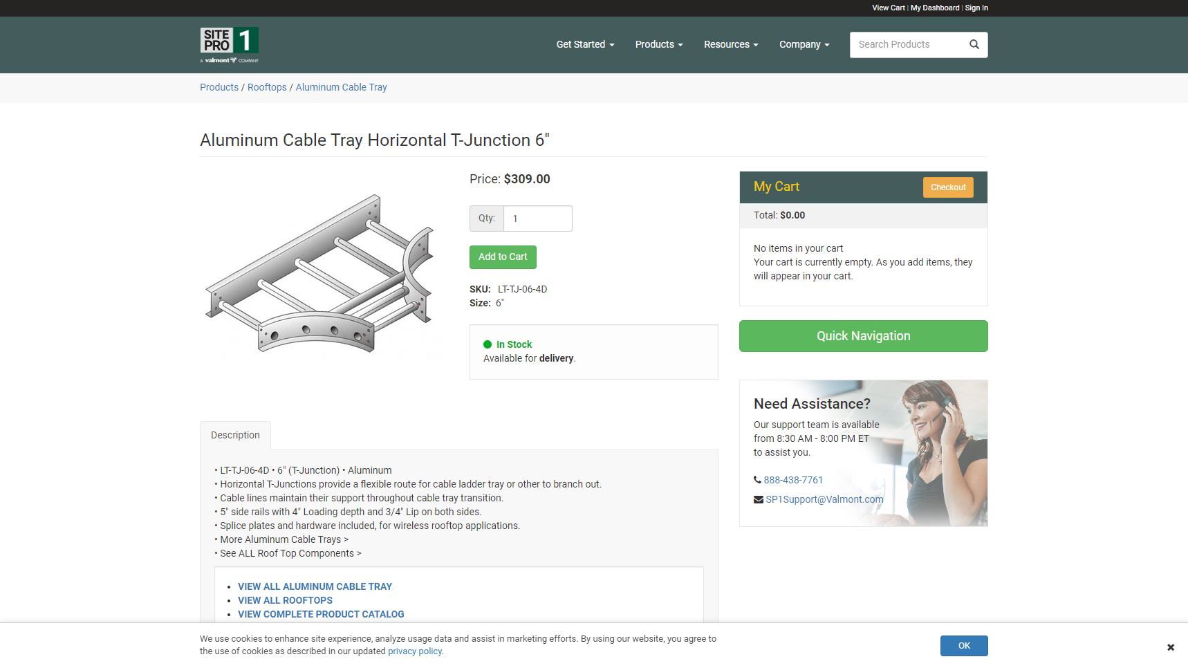 Site Pro 1 - Cable Tray Manufacturer