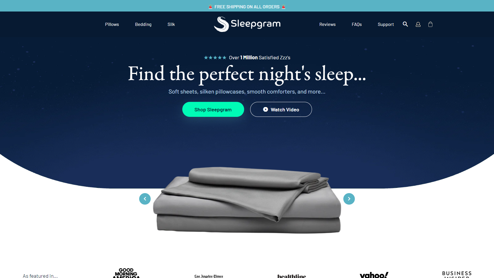 Sleepgram - Pillow Manufacturer