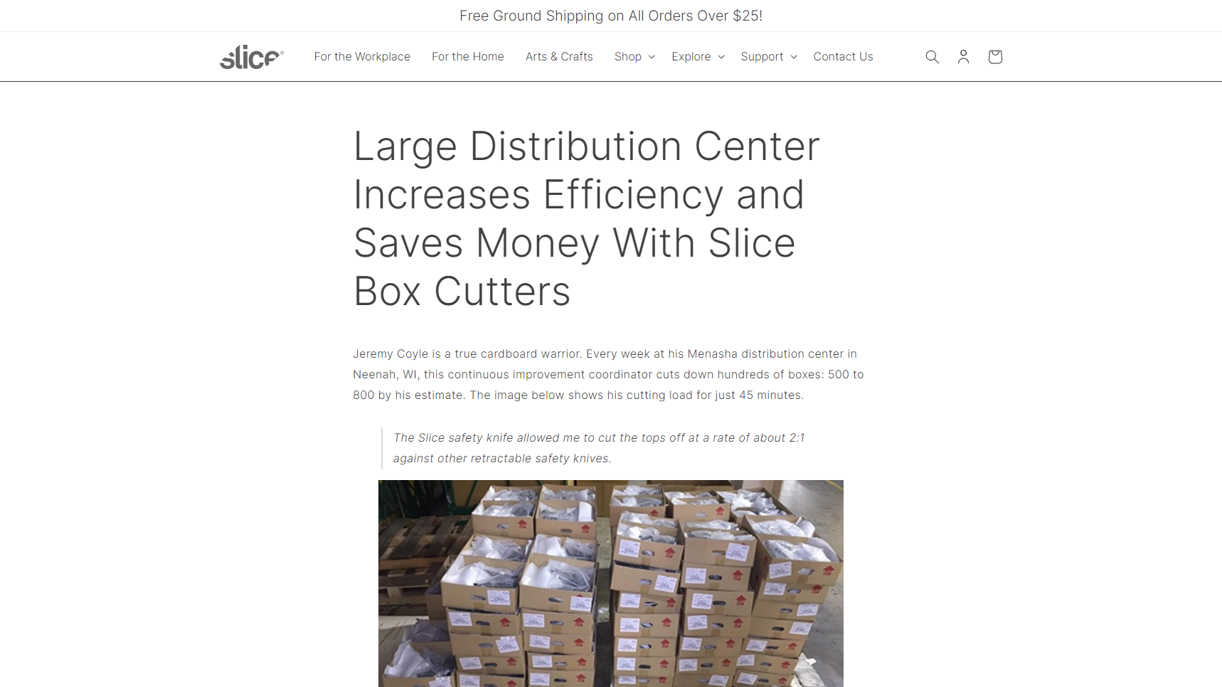 Slice, Inc. - Box Cutter Manufacturer