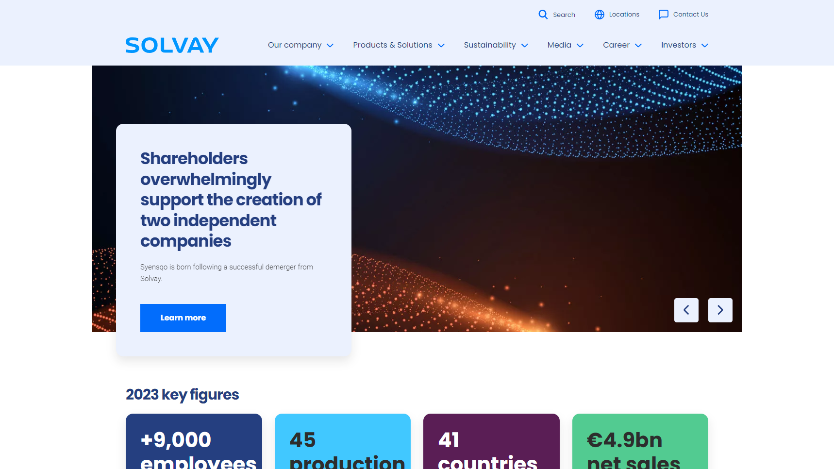 Solvay - Resin Manufacturer
