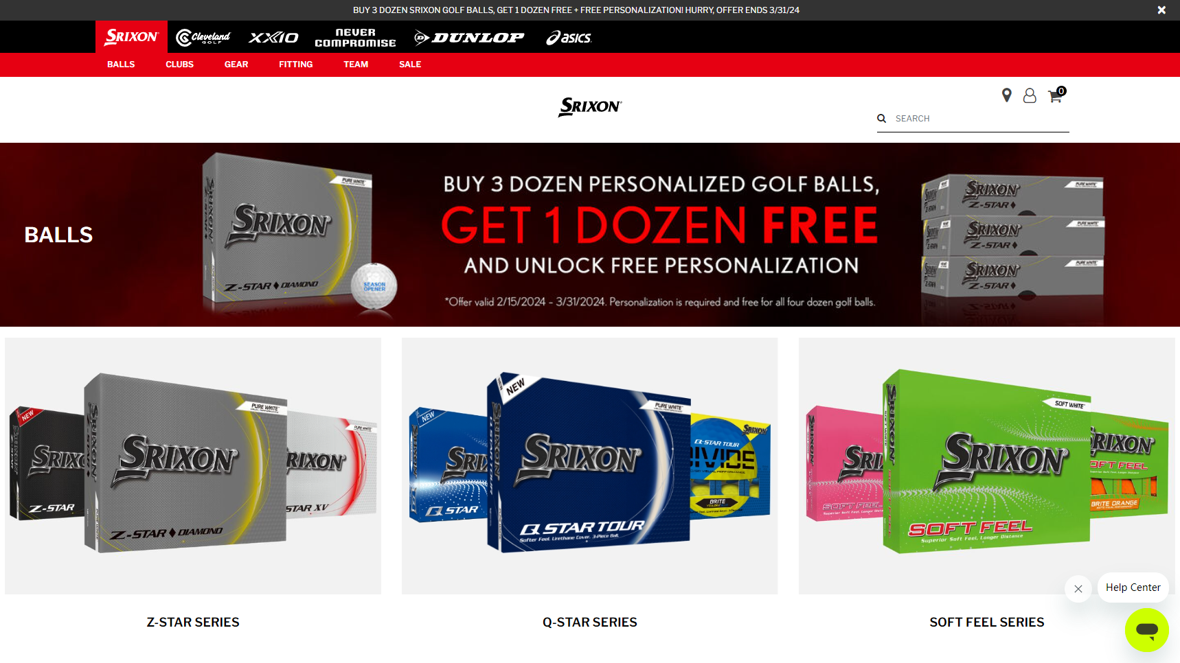 Srixon - Golf Ball Manufacturer