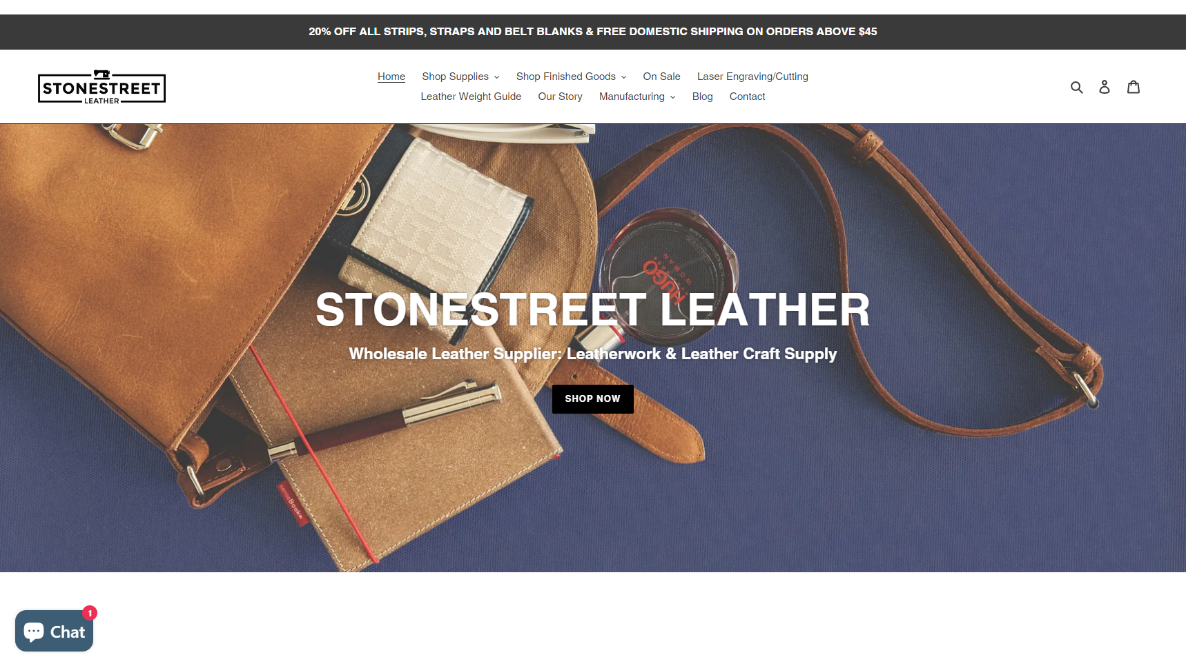 Stonestreet Leather - Leather Bag Manufacturer