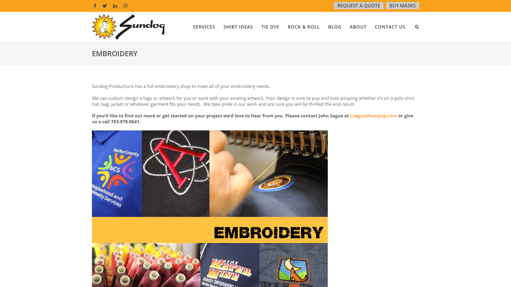 Sunpup - Embroidery Manufacturer