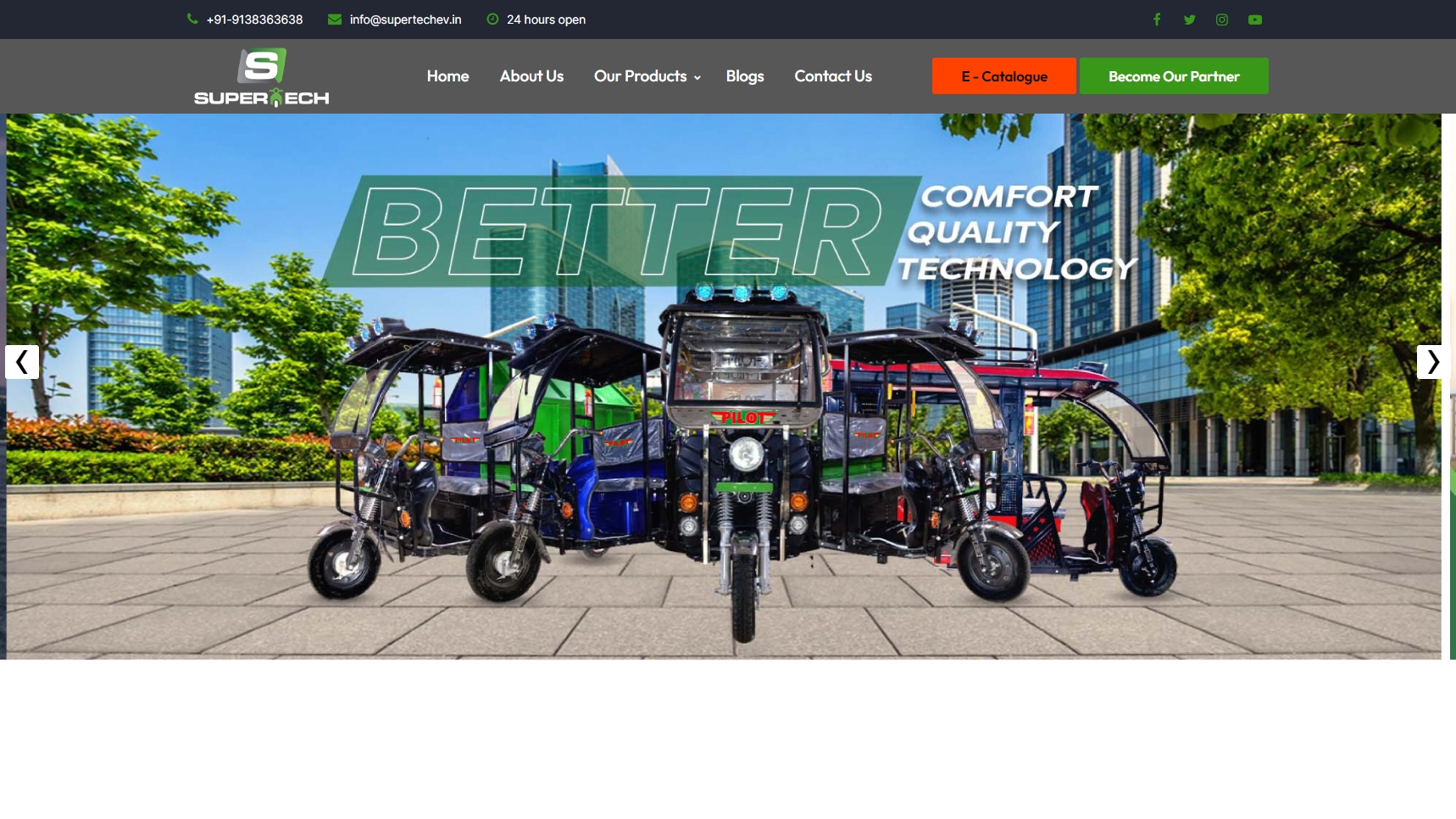 Supertech EV - Electric Scooter Manufacturer Supertech EV - Electric Scooter Manufacturer