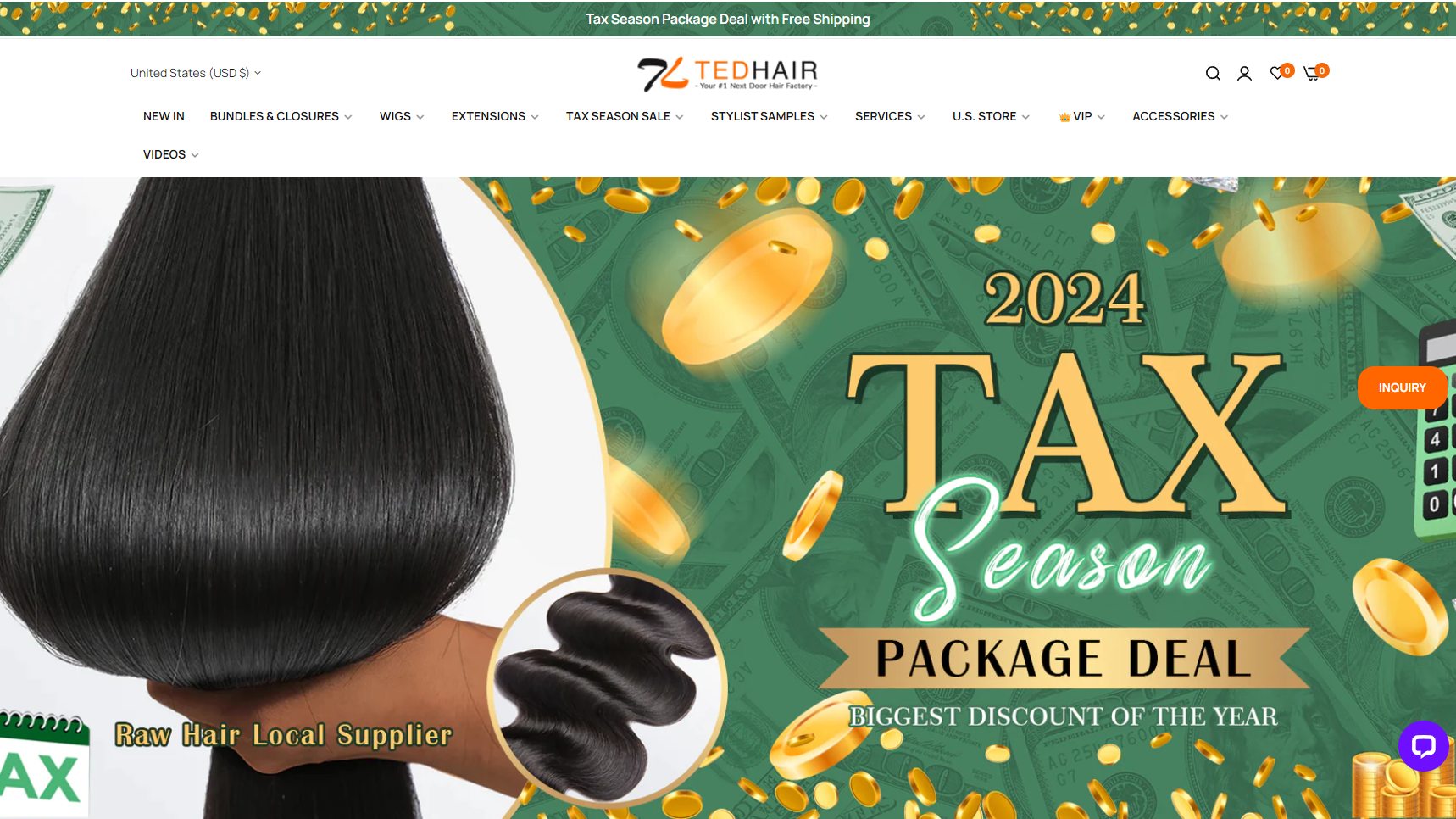 TedHair - Mink Hair Manufacturer