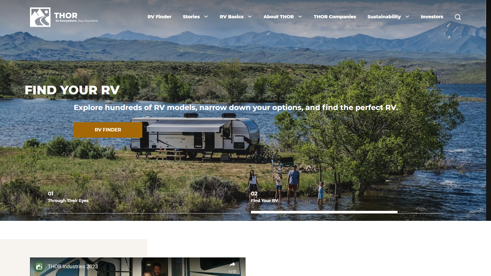 Thor Industries - Outdoors Rv Manufacturer Thor Industries - Outdoors Rv Manufacturer