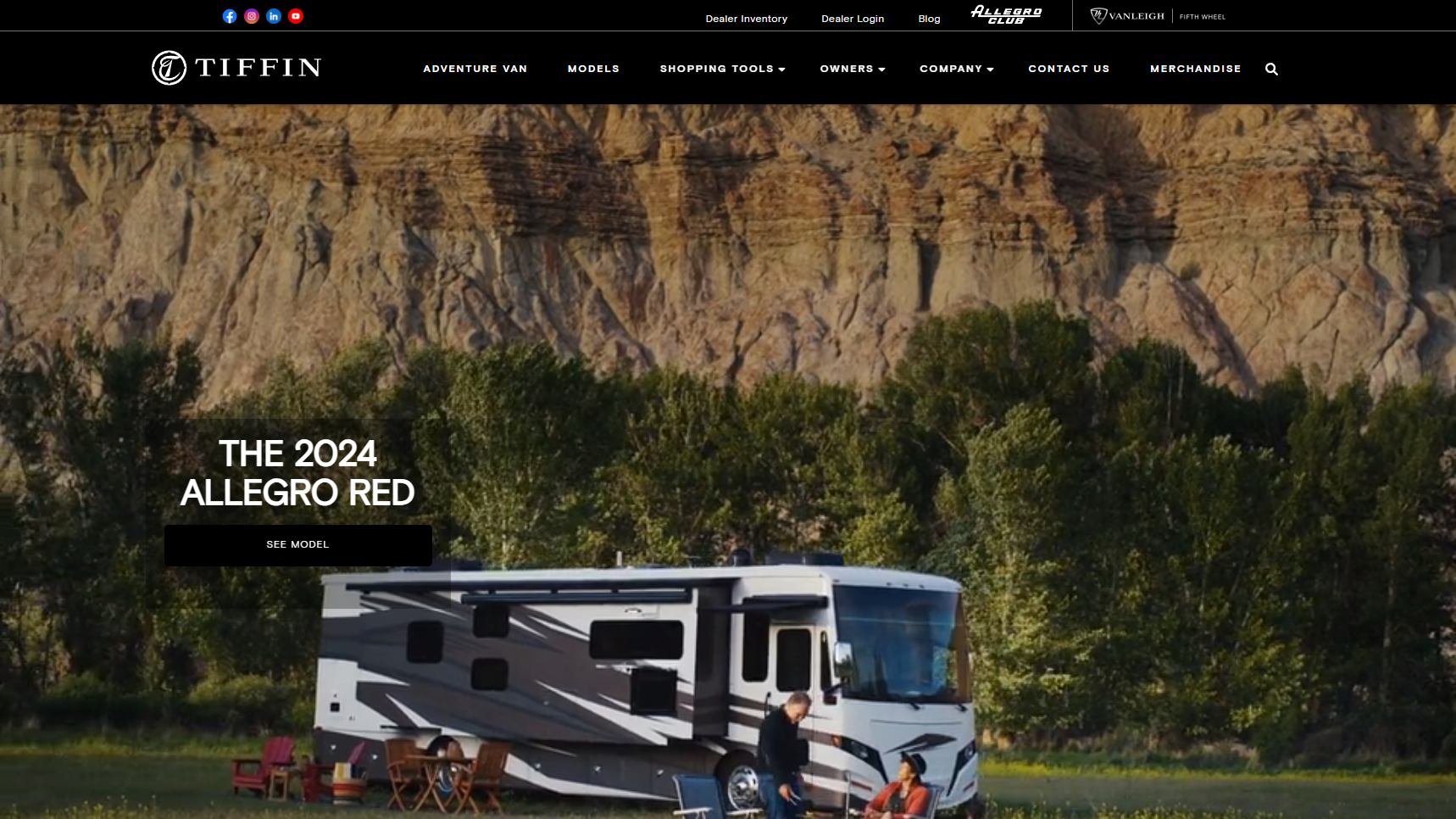 Tiffin Motorhomes - Outdoors Rv Manufacturer Tiffin Motorhomes - Outdoors Rv Manufacturer