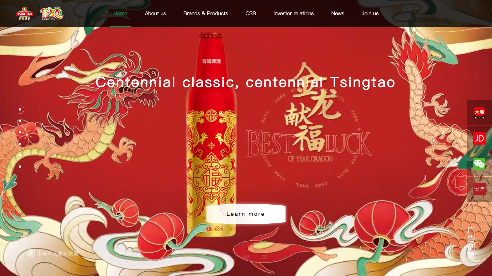 Tsingtao Brewery Co., Ltd. - Drinks Manufacturer