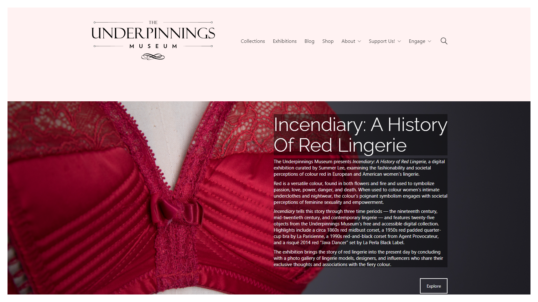 Underpinnings Museum - Lingerie Manufacturer