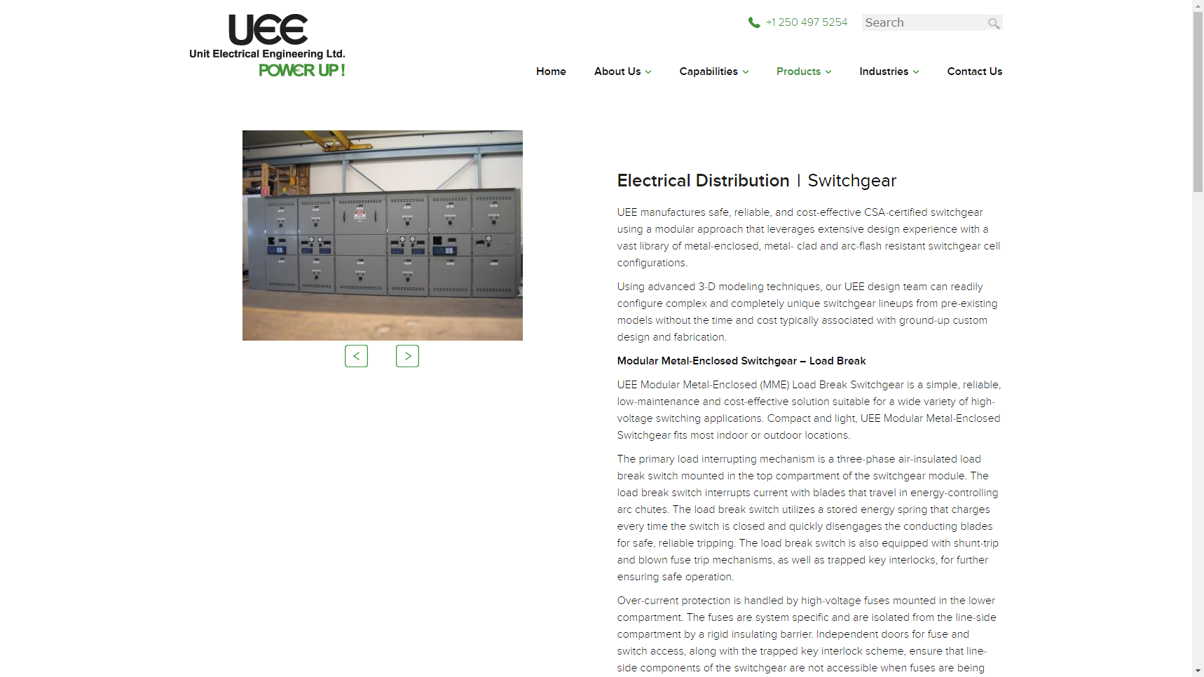 United Electrical Engineering (UEE) - Switchgear Manufacturer