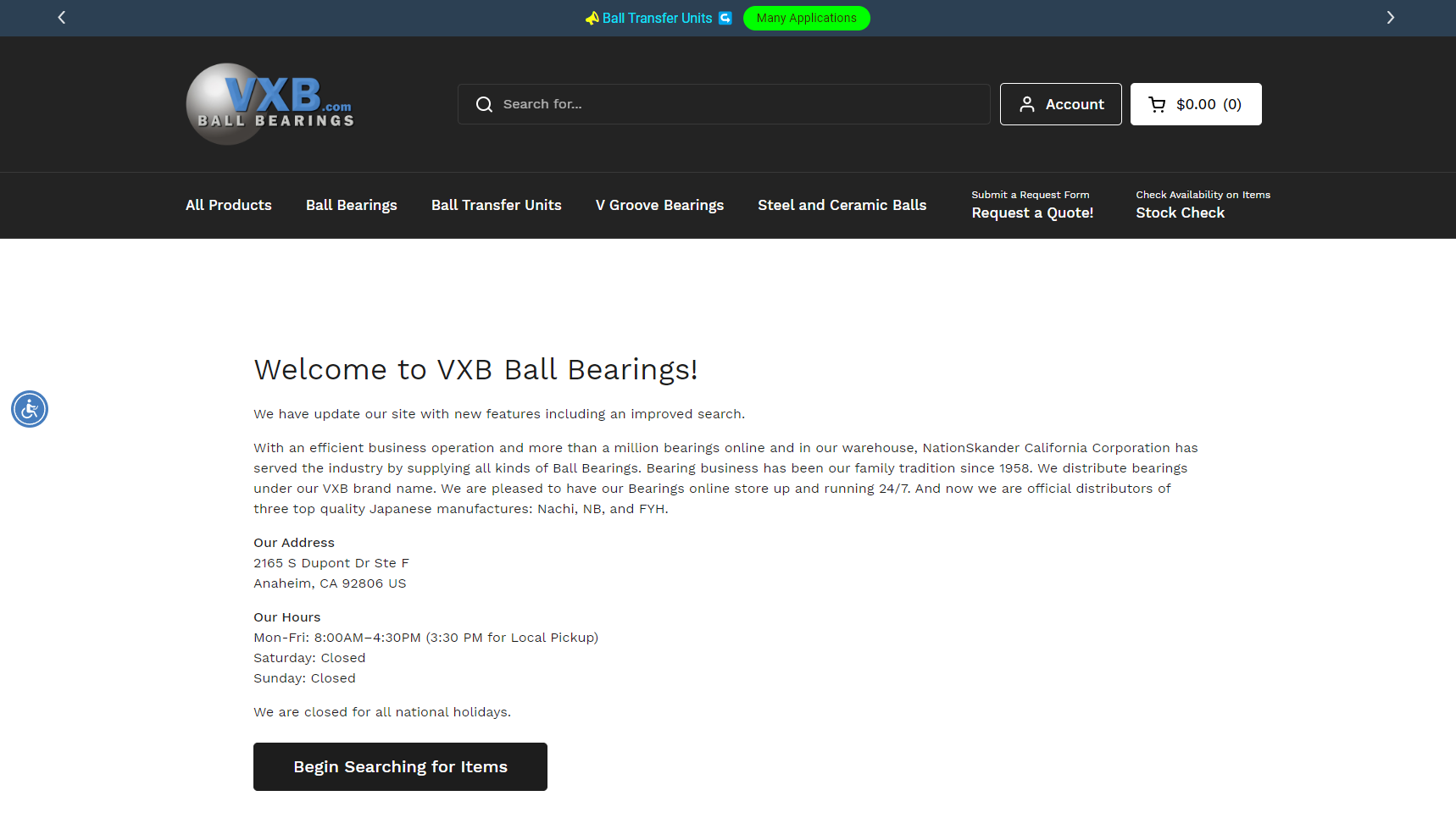 VXB Bearings - Shaft Manufacturer