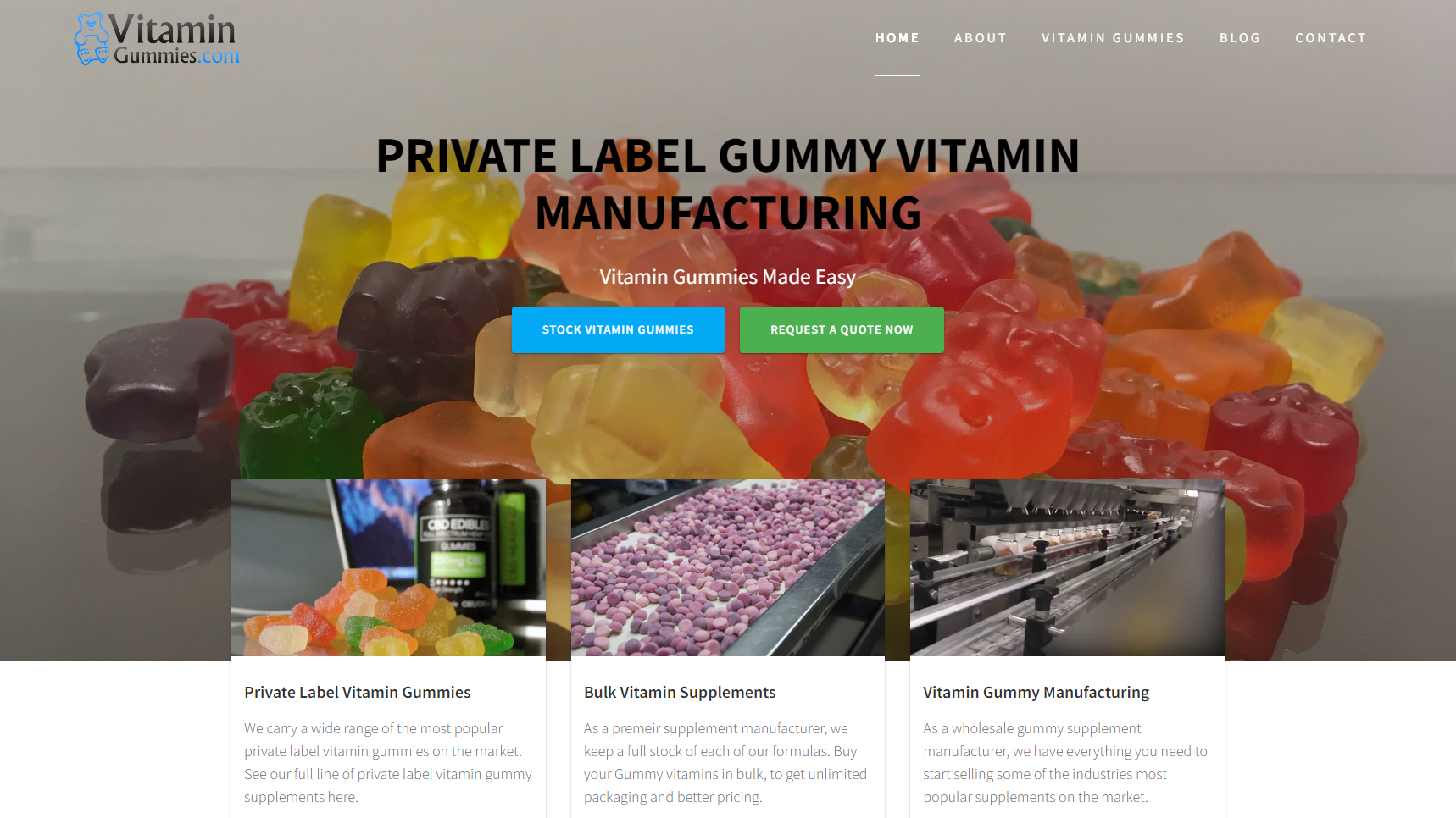 Vitamingummies - Gummy Vitamin Manufacturer