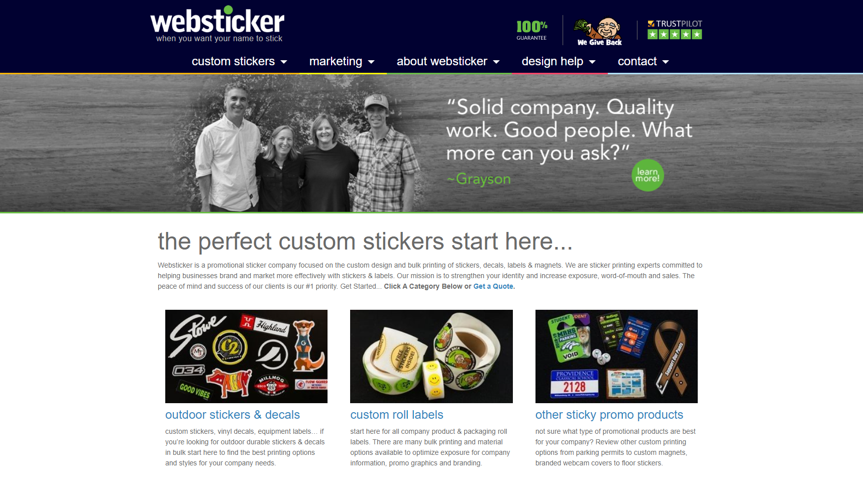 Websticker - Sticker Sheet Manufacturer