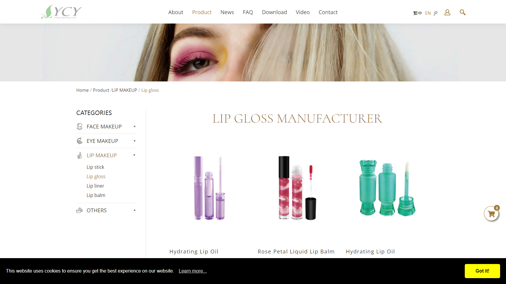 YCY Cosmetics - Lip Gloss Manufacturer