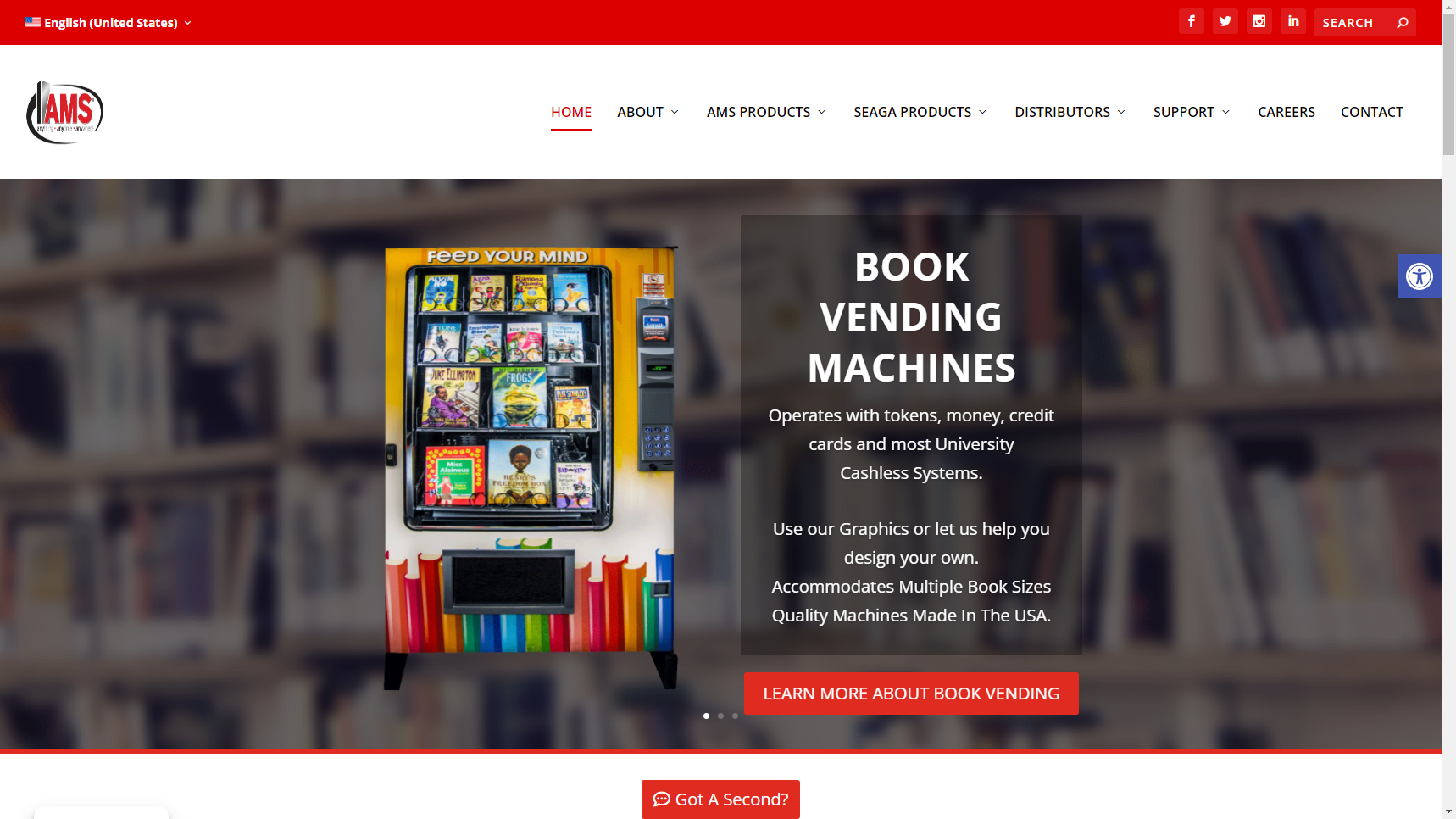 AMS Vendors - Vending Machine Manufacturer AMS Vendors - Vending Machine Manufacturer