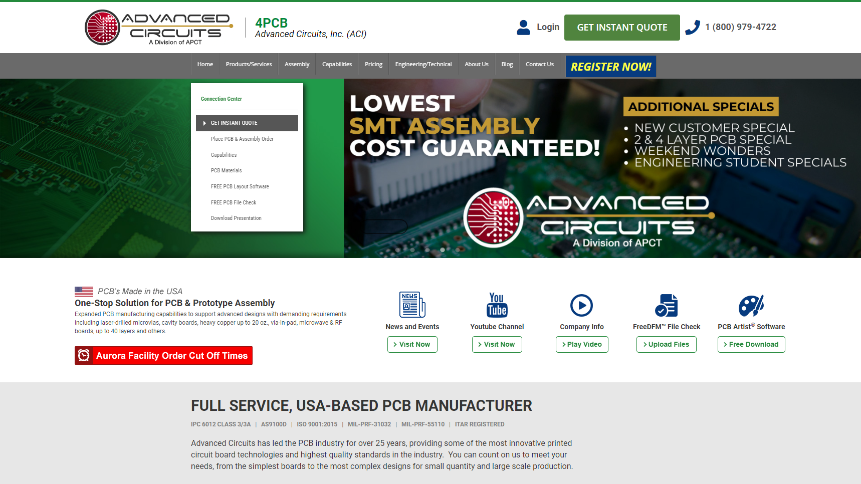 Advanced Circuits - Circuit Board Manufacturer