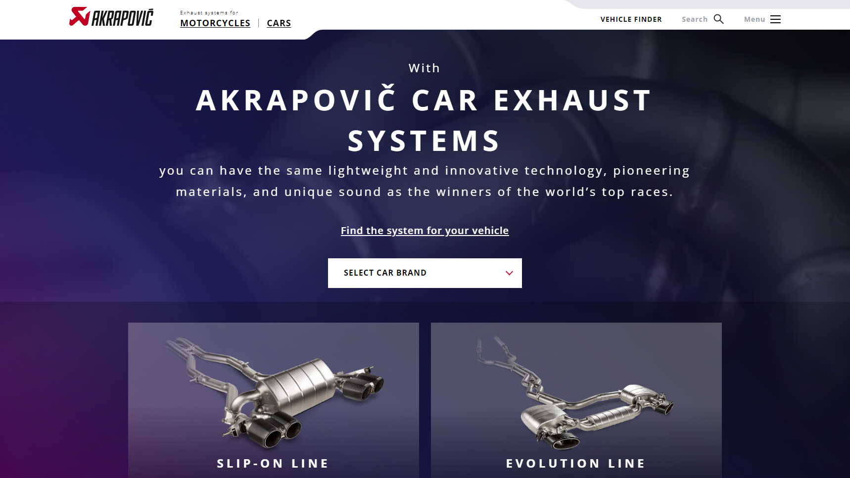 Akrapovič - Exhaust System Manufacturer