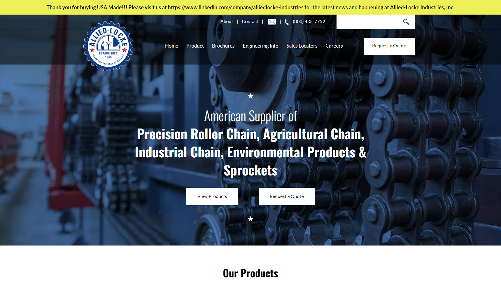 Allied-Locke Industries - Chain Manufacturer