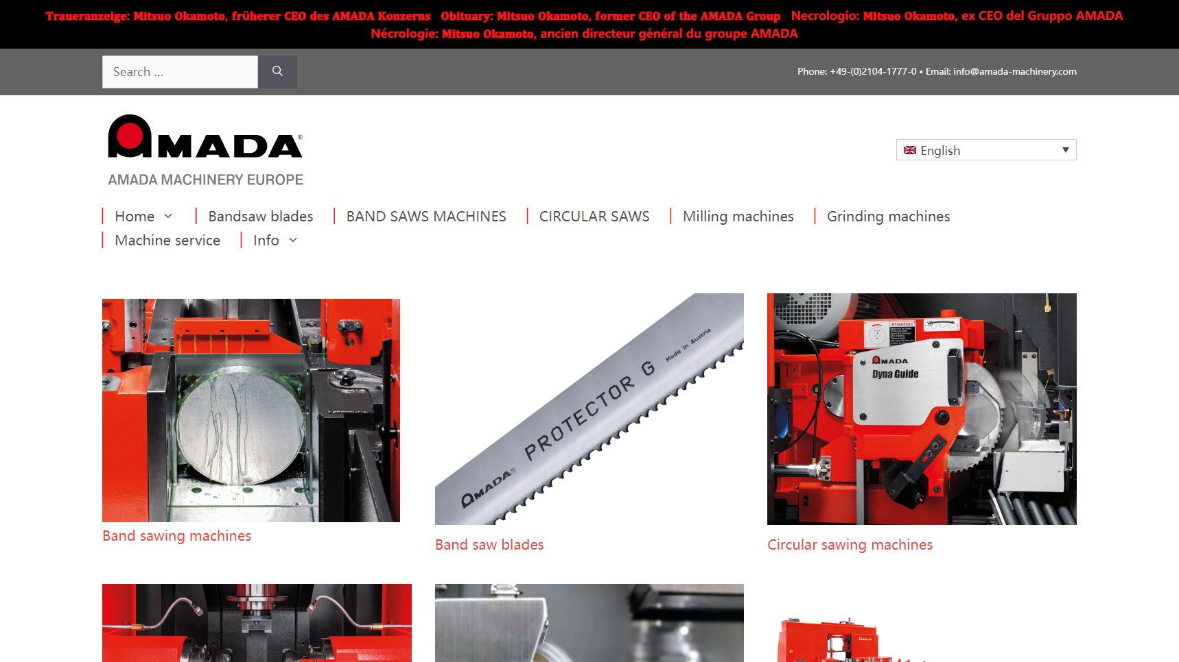 Amada Machinery Co., Ltd. - Coil Winding Machine Manufacturer