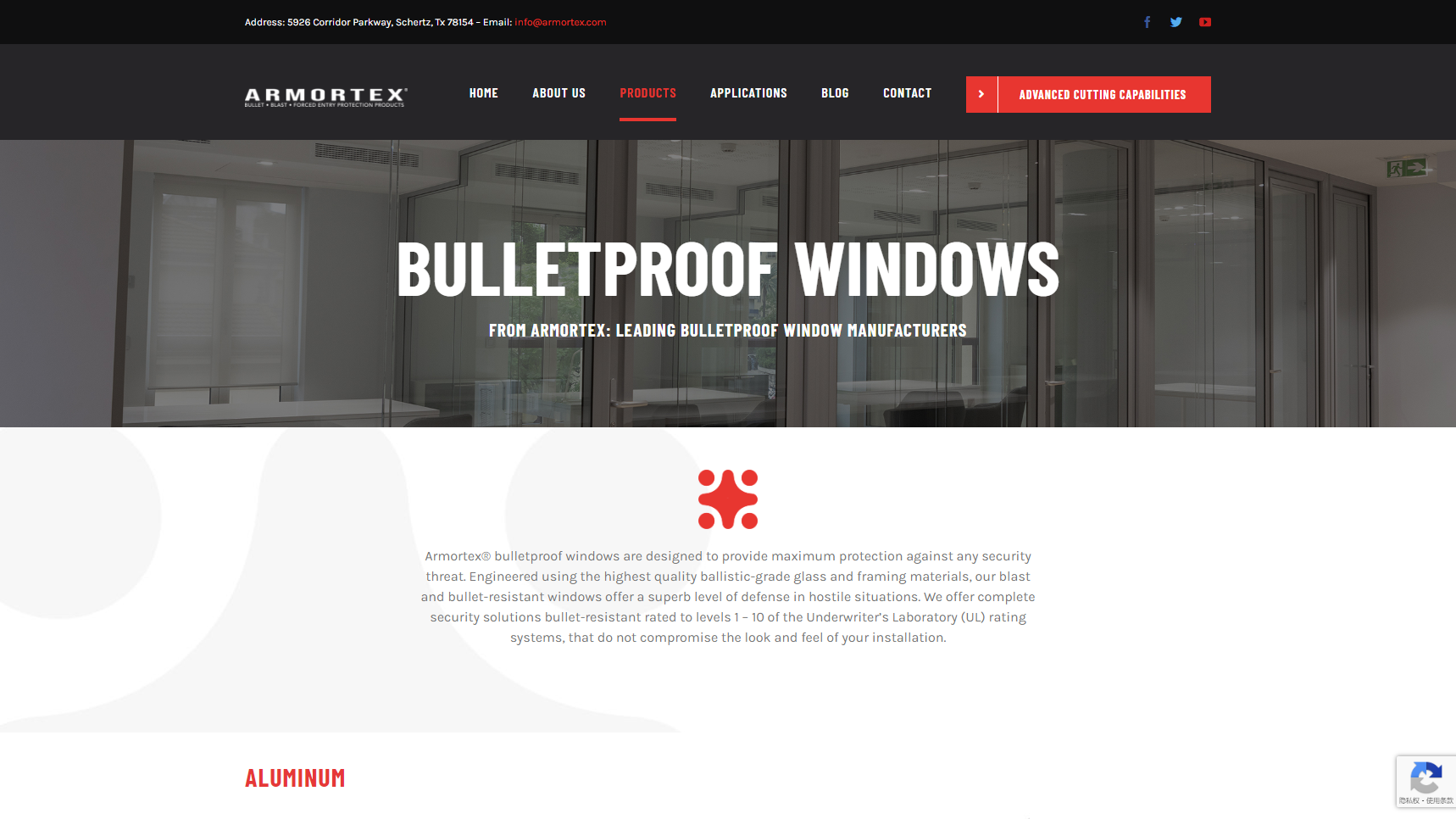 Armortex - Bulletproof Glass Manufacturer