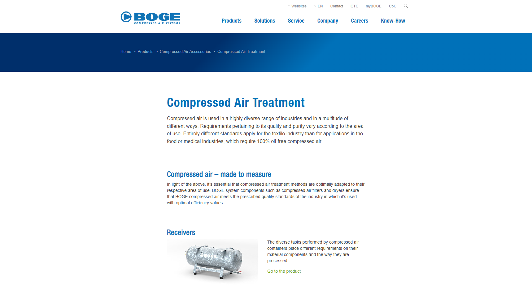 BOGE Compressors - Compressor Manufacturer