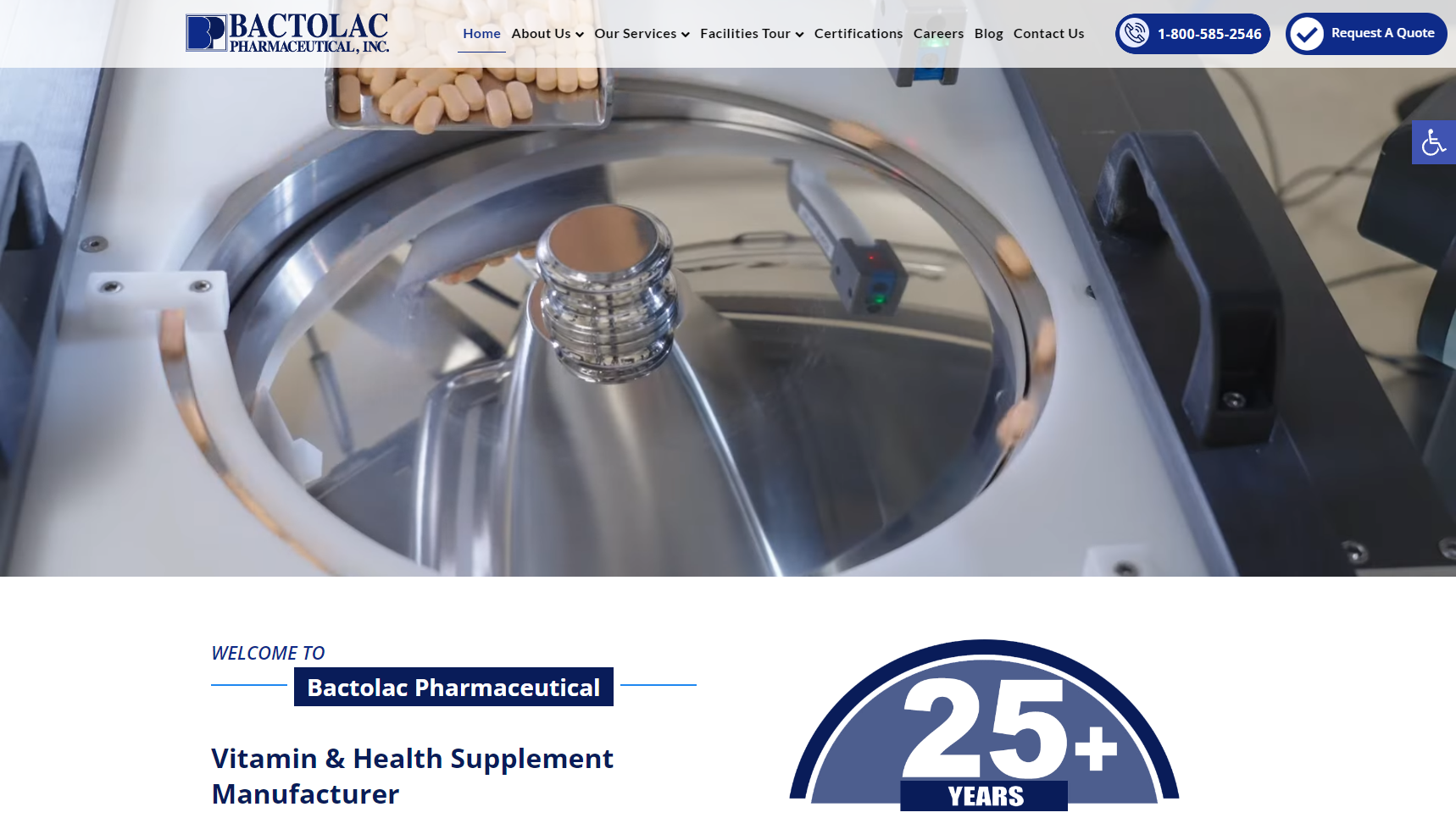 Bactolac Pharmaceutical - Food Supplement Manufacturer