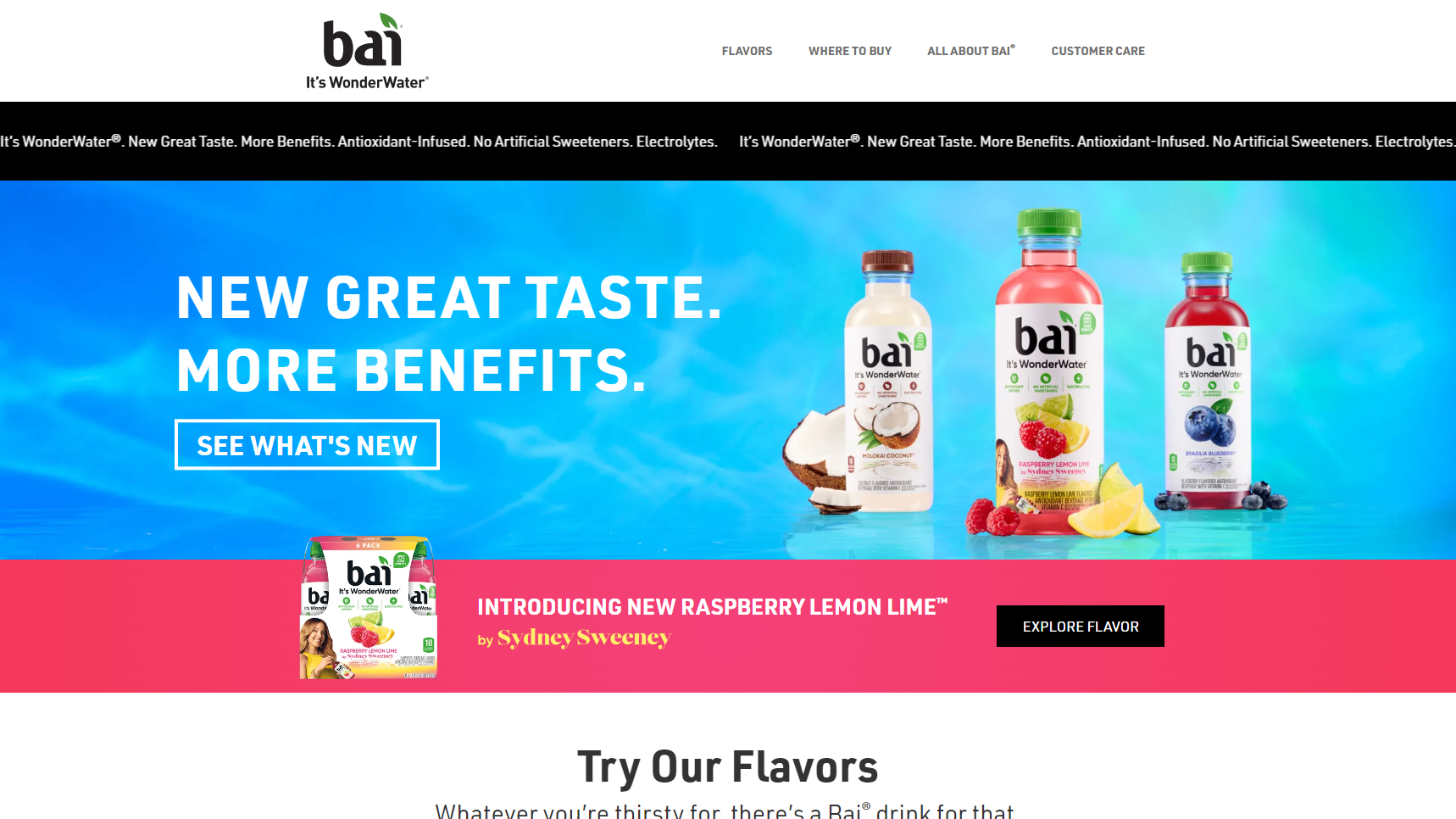 Bai Brands - Flavored Water Manufacturer