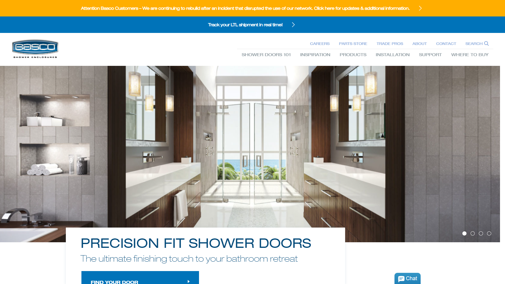 Basco Shower Doors - Frameless Shower Door Manufacturer