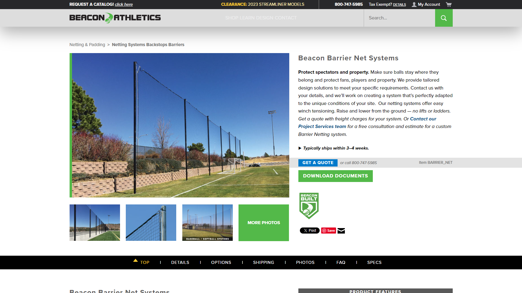 Beacon Athletics - Crowd Control Barrier Manufacturer