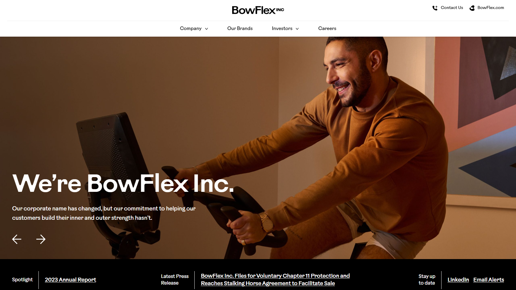 Bowflex - Exercise Equipment Manufacturer