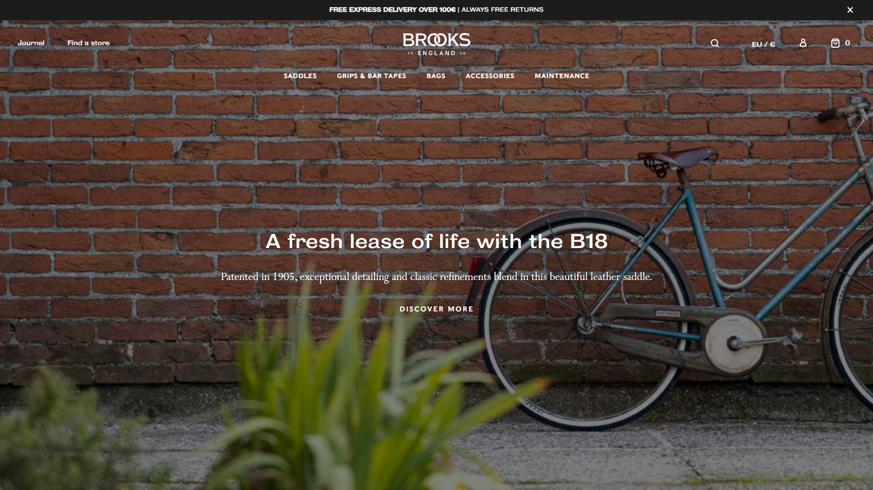 Brooks England - Bicycle Parts Manufacturer