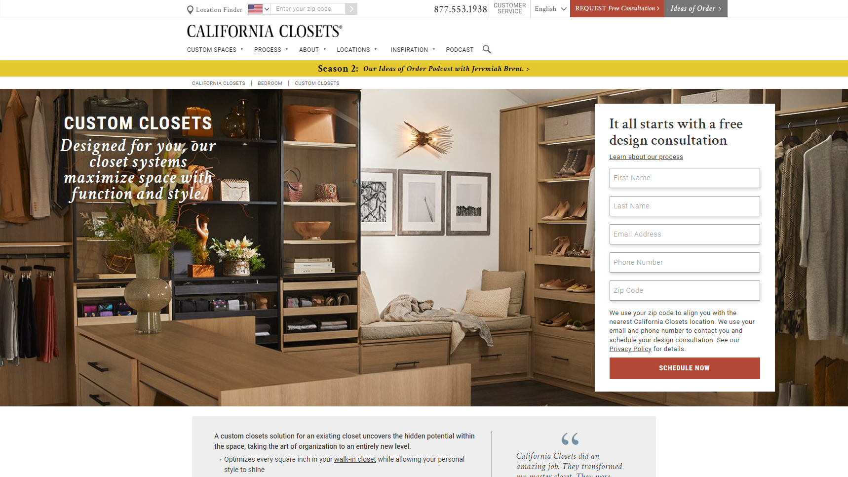 California Closets - Closet Organizer Manufacturer