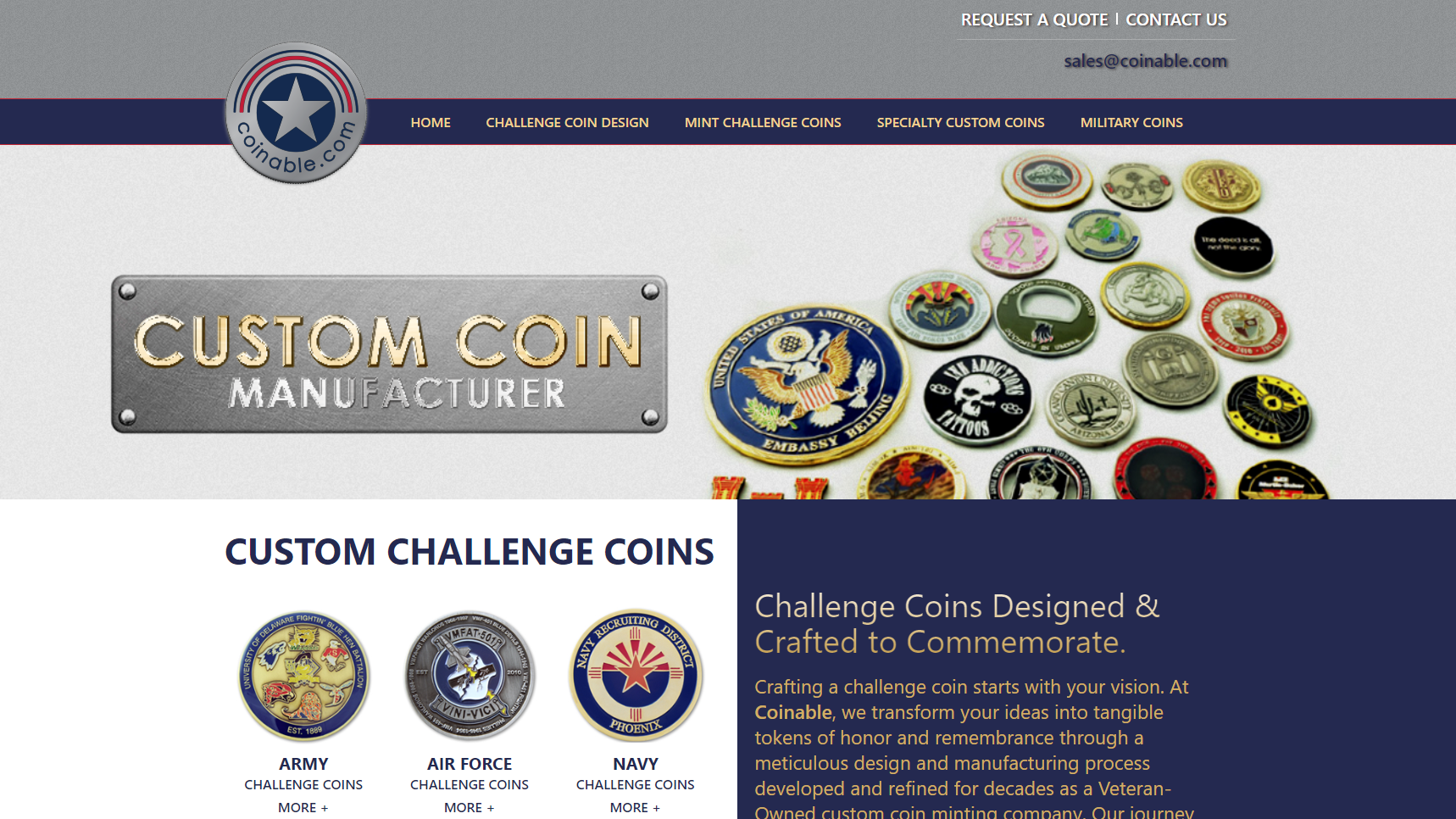 Coinable - Coin Manufacturer