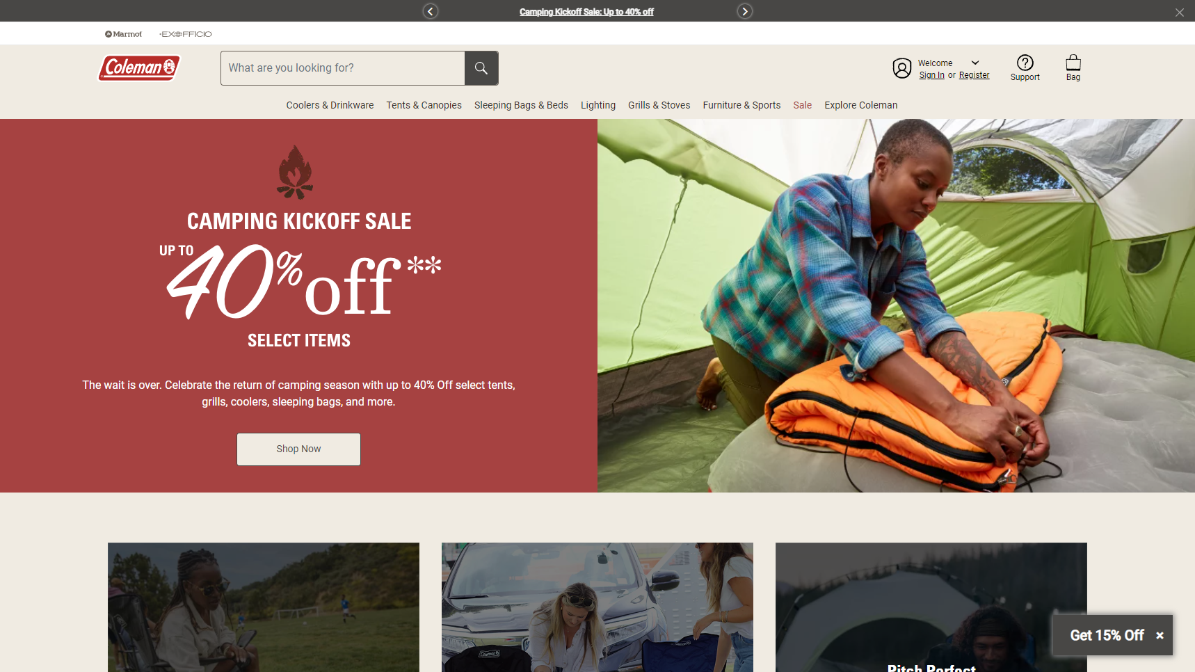 Coleman - Camping Gear Manufacturer