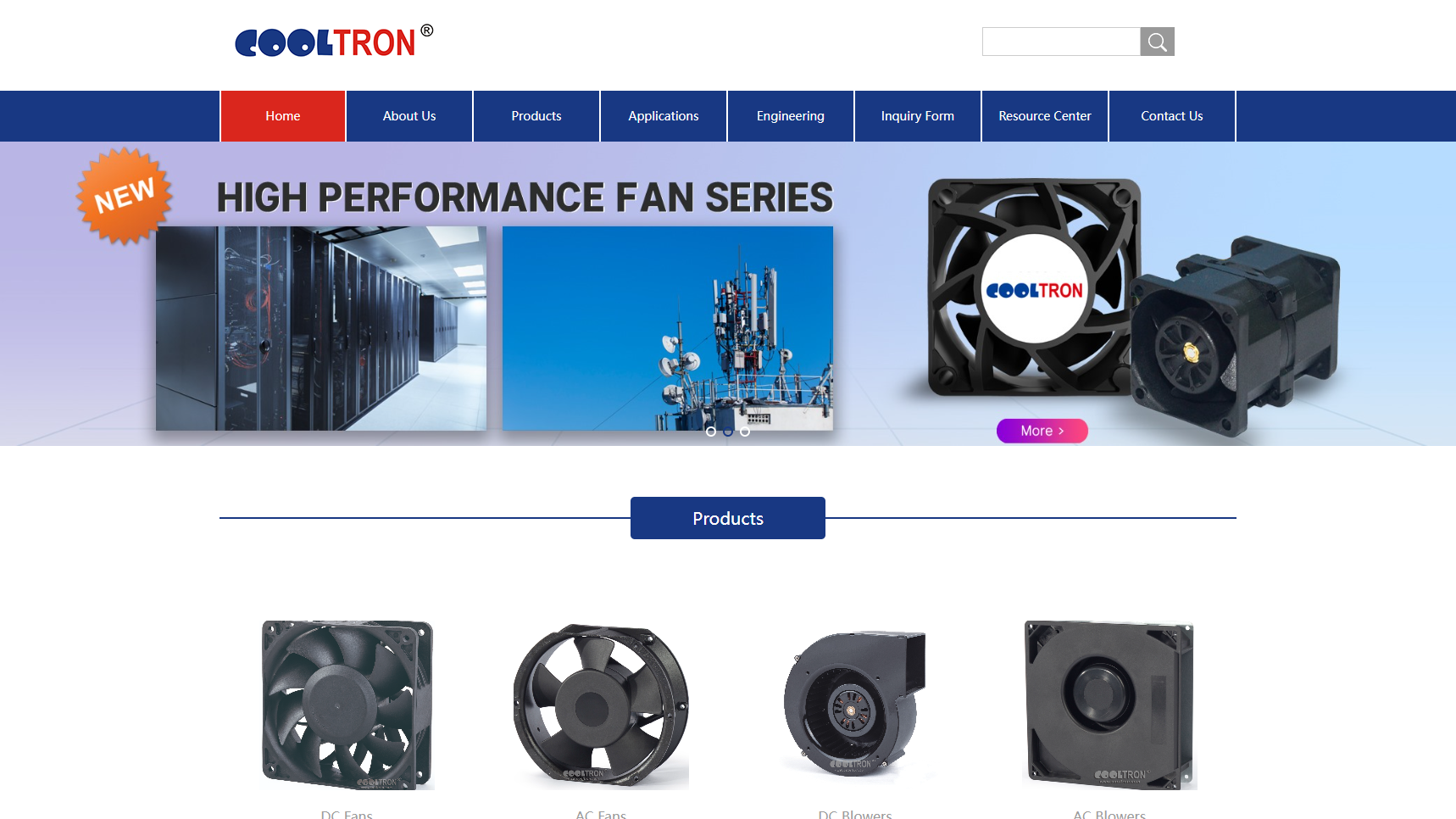 Cooltron Industrial Supply, Inc. - Cooling Fan Manufacturer